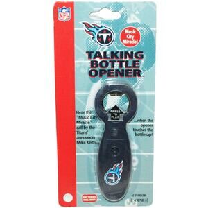 No Sound - Vintage Tennessee Titans NFL Football Bottle Opener 2006